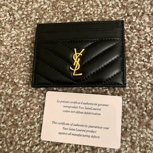 Ysl card holder